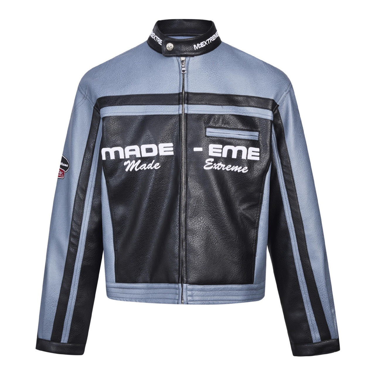 Motorcycle leather Coat Men And Women