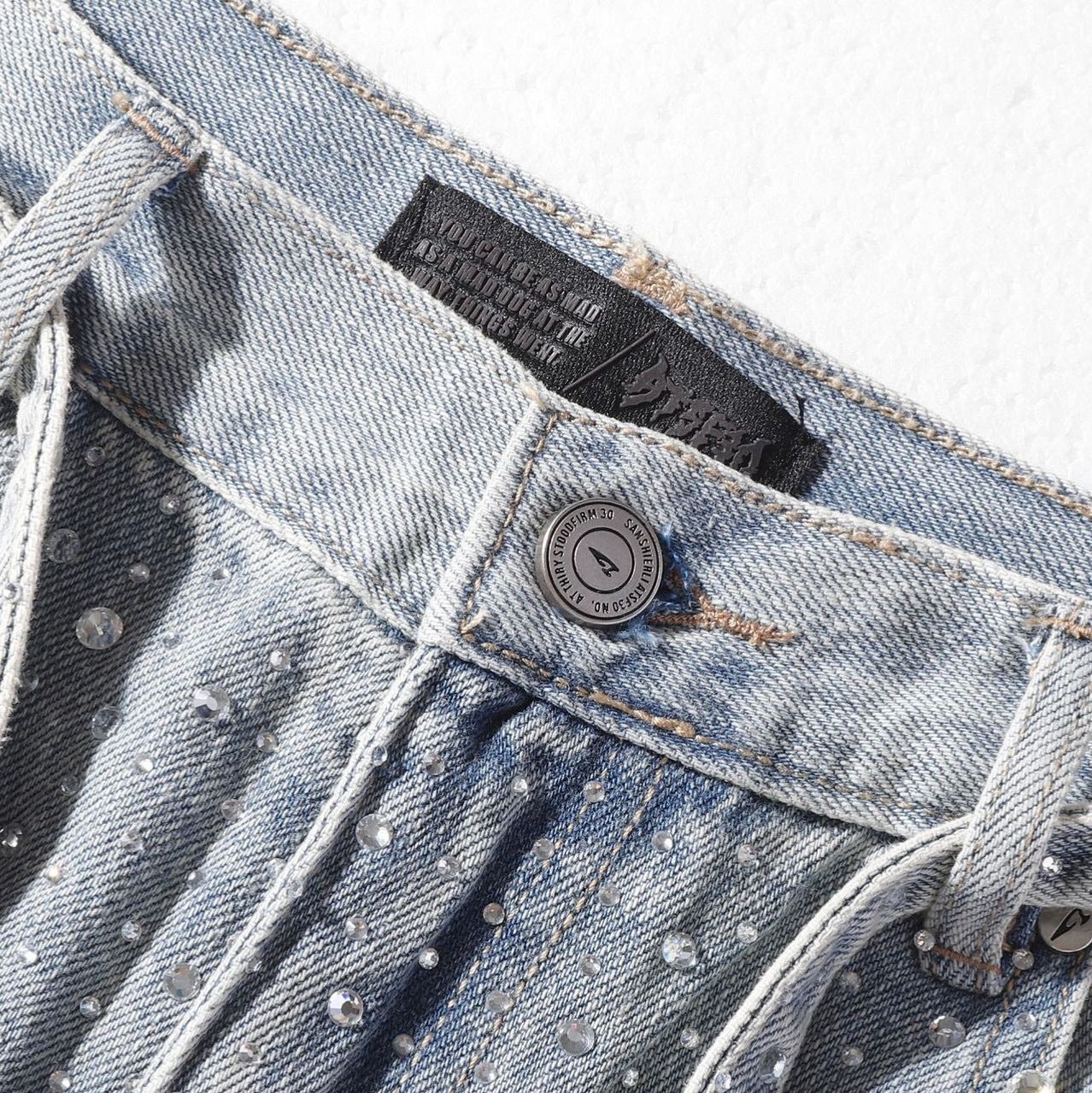 New Stoned And Worn Heavy Industry Jeans