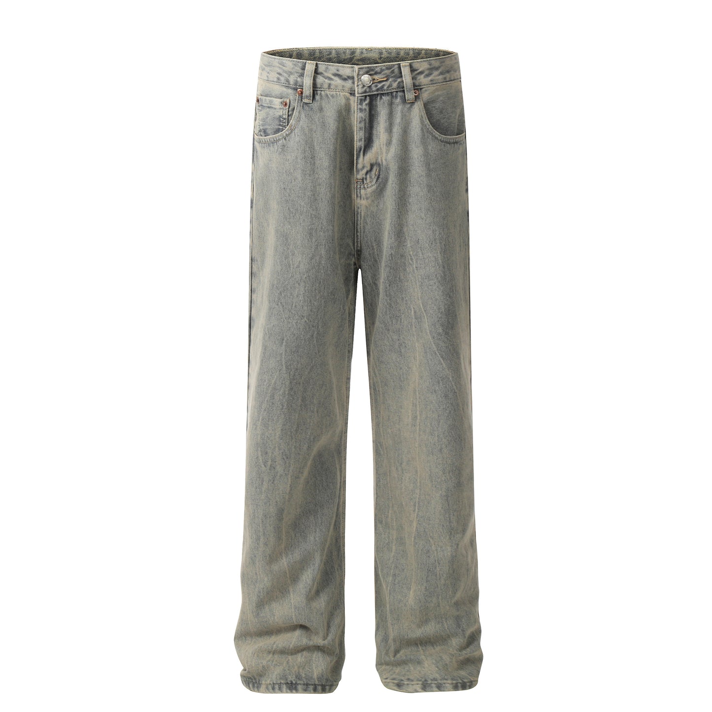 Street Simplicity Denim Trousers