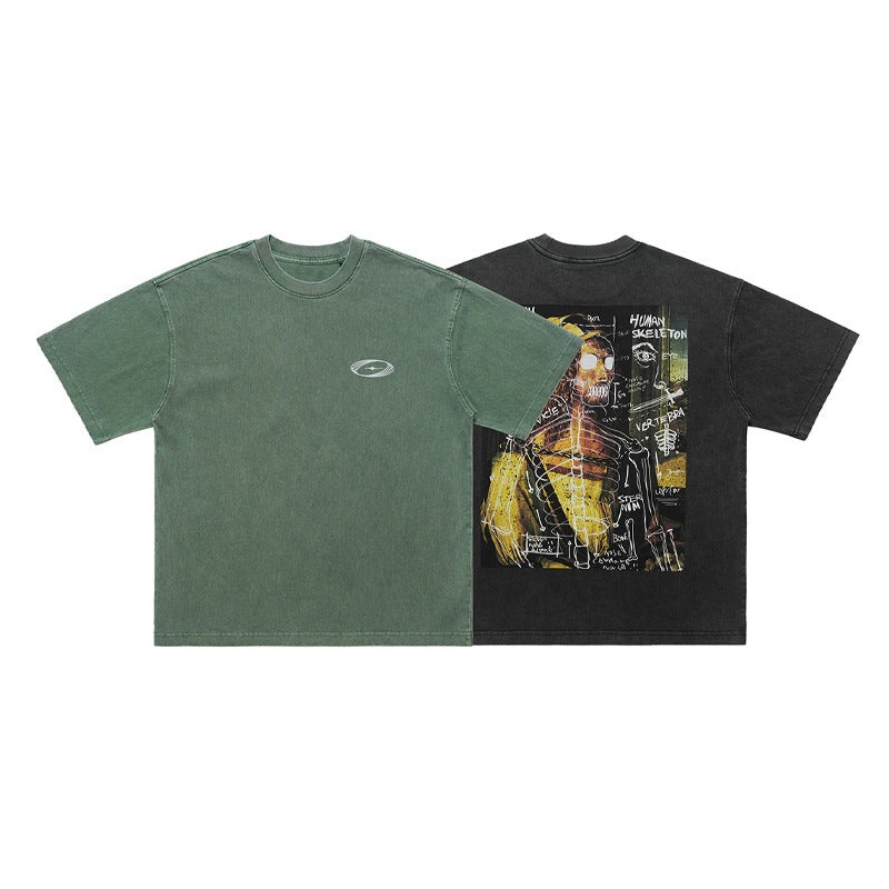 Retro Minority Design T-shirt