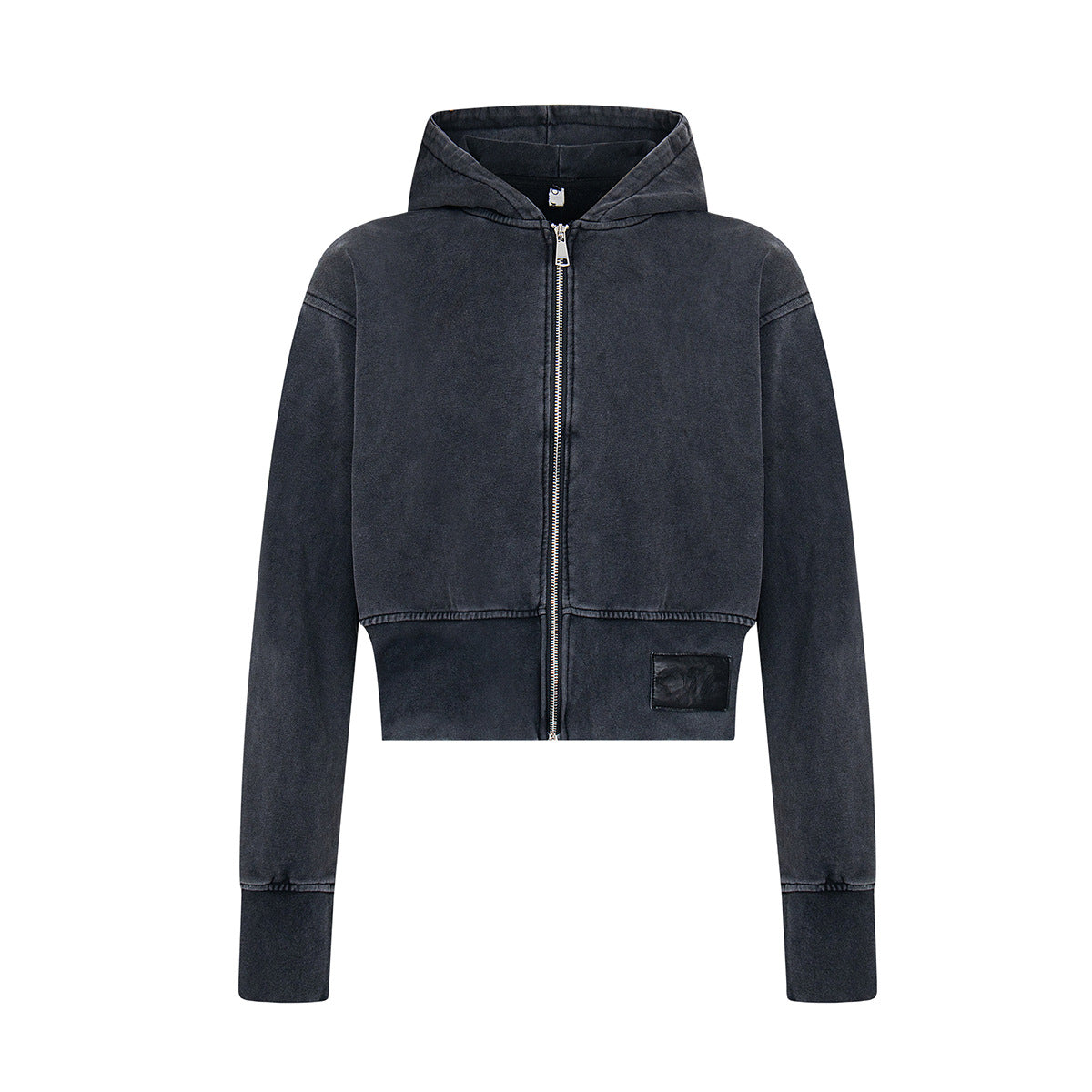 Cardigan Zipper Hoodie Short