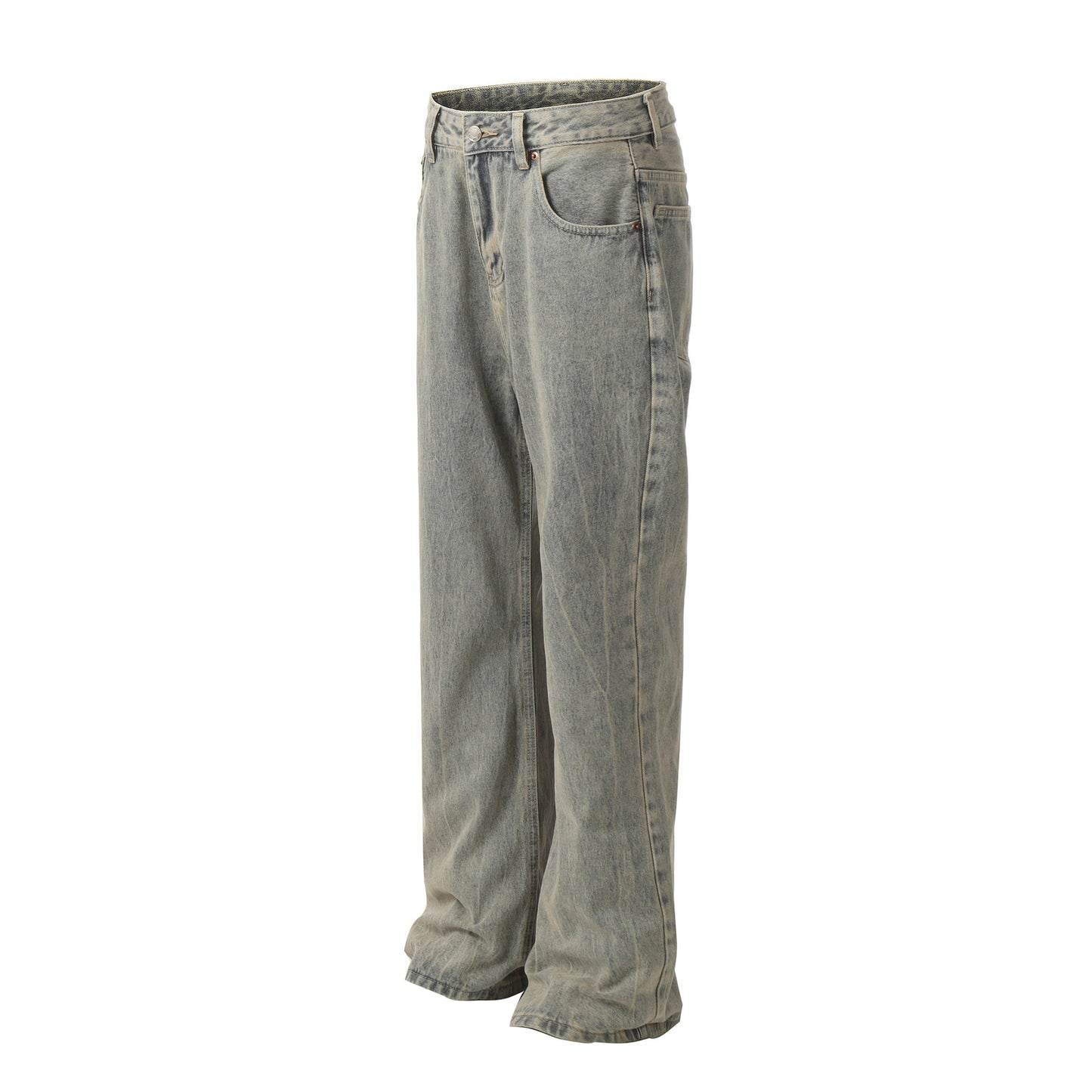 Street Simplicity Denim Trousers