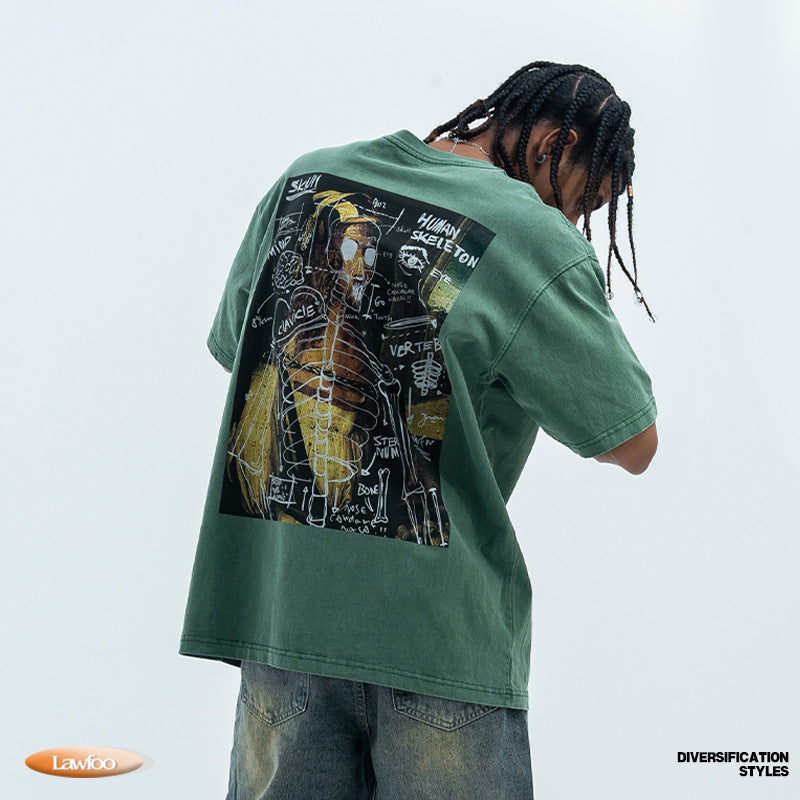 Retro Minority Design T-shirt