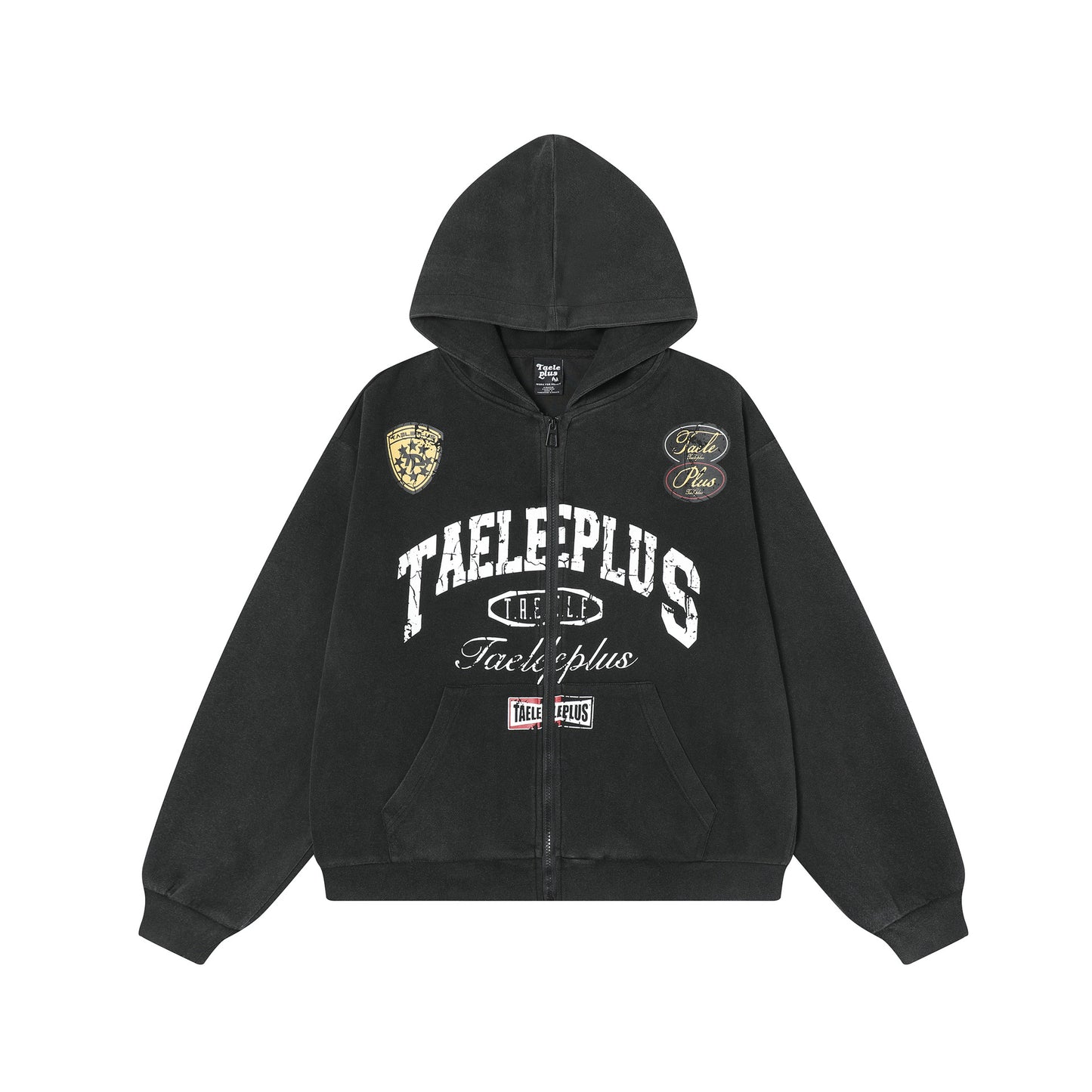 Retro Hoodie Coat Cardigan Zipper Sweater