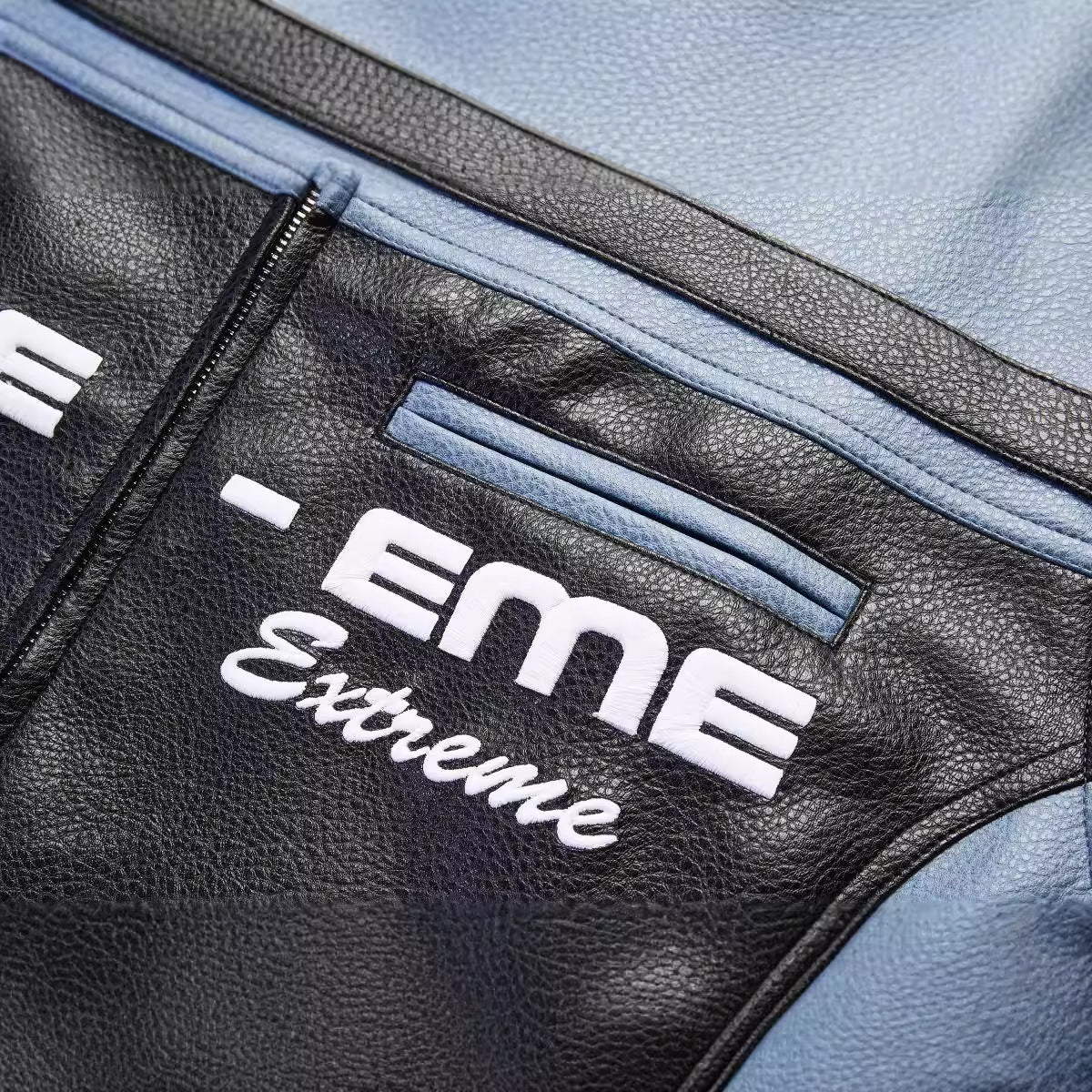 Motorcycle leather Coat Men And Women