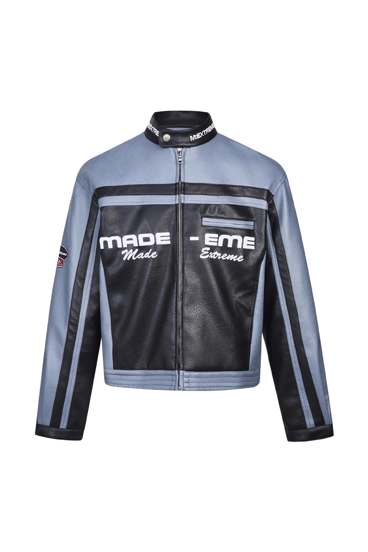 Motorcycle leather Coat Men And Women