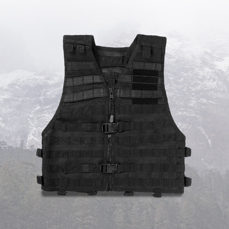 Pure Black   Tactics Vest