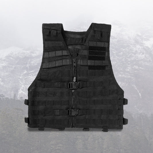 Pure Black   Tactics Vest