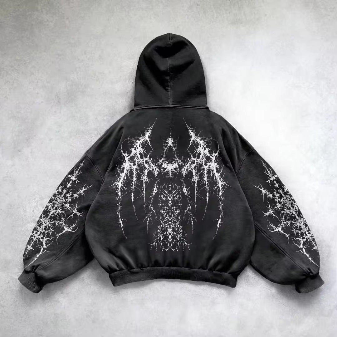 Printed Hoodie  Sweater